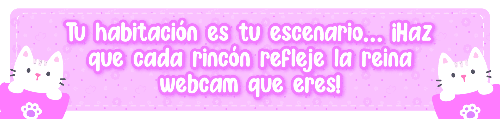 Decoración de habitaciones para webcam