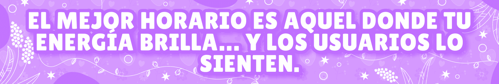 ¿Cuál es el mejor horario para tu transmi?